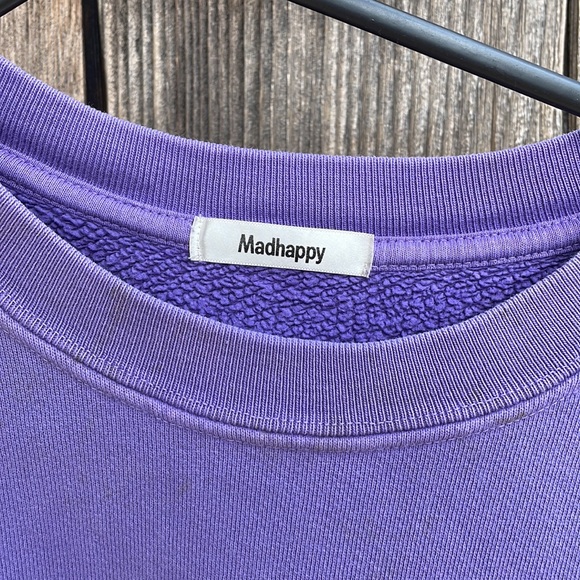 SOLD Madhappy local optimist group purple sweatshirt - Picture 2 of 6